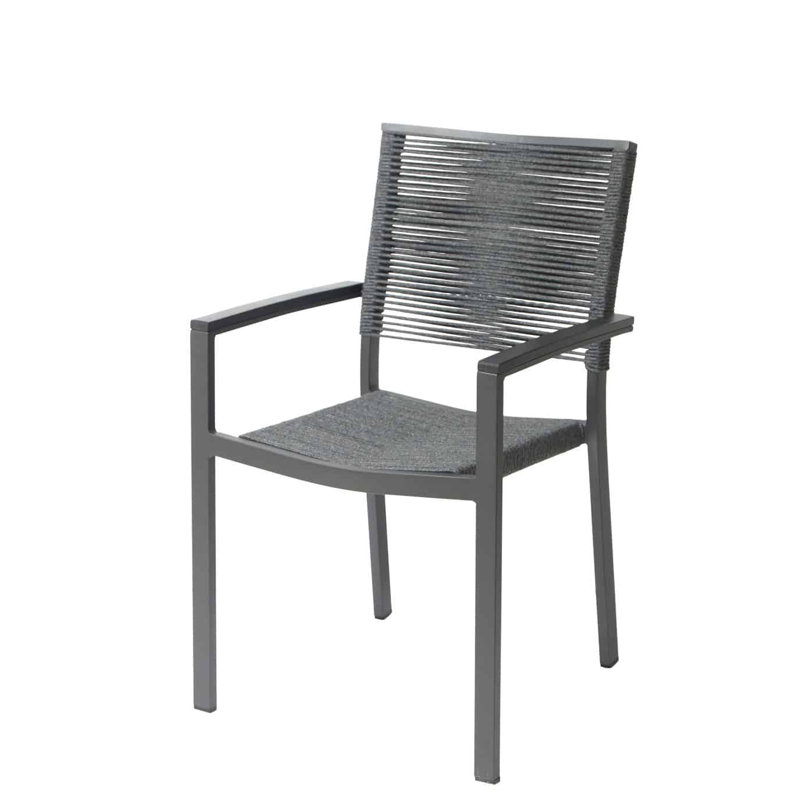 Source Furniture Fiji Rope Stacking Patio Dining Chair Wayfair